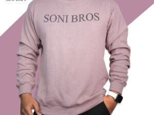 Sonibros plain regular fit sweatshirts.